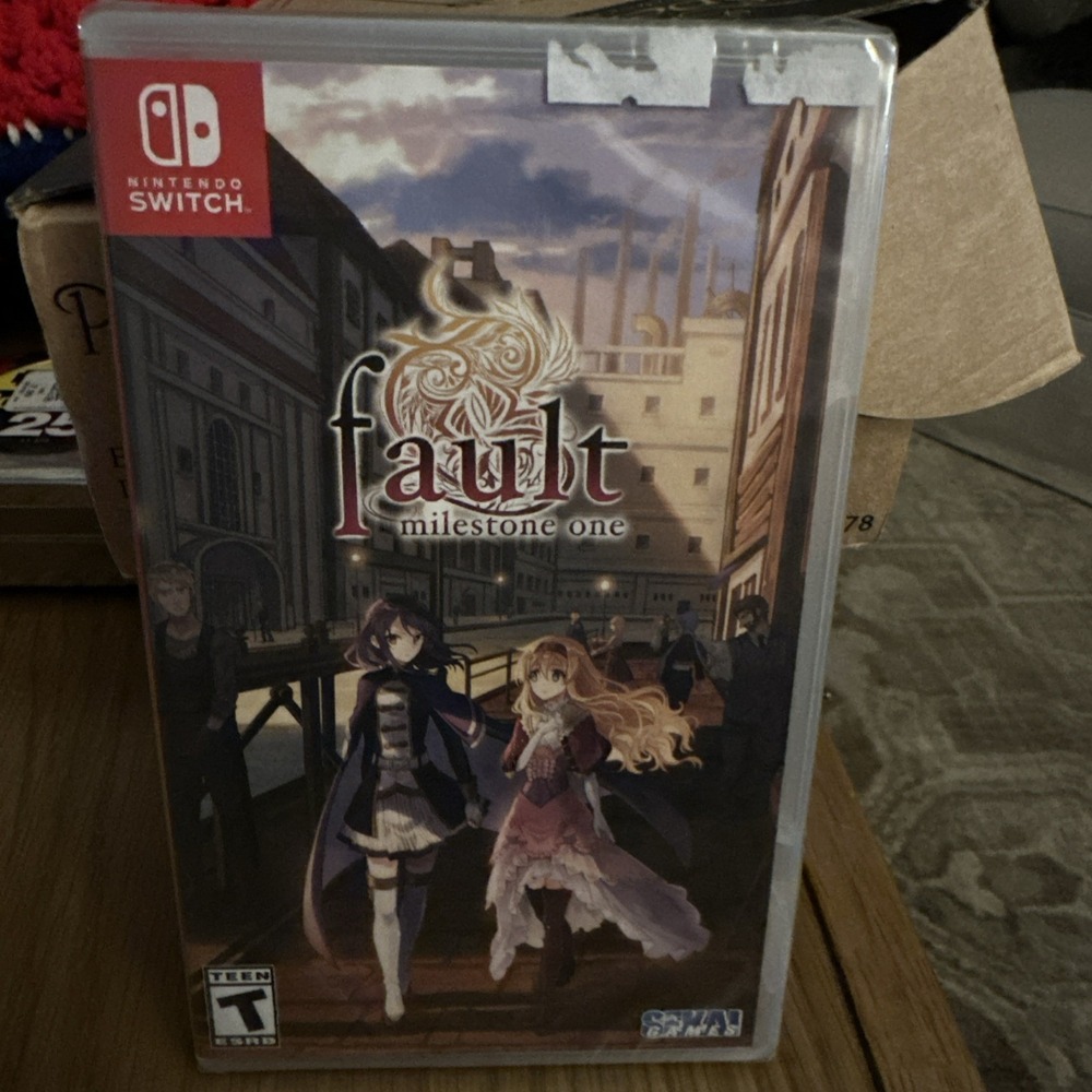 Fault - Milestone One - Nintendo Switch -NEW SEALED visual novel VN Sekai Games